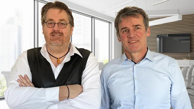 Managing directors Michael Gütlich (l.) and Martin Brückner (r.)